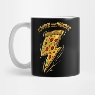 the power of pizza Mug